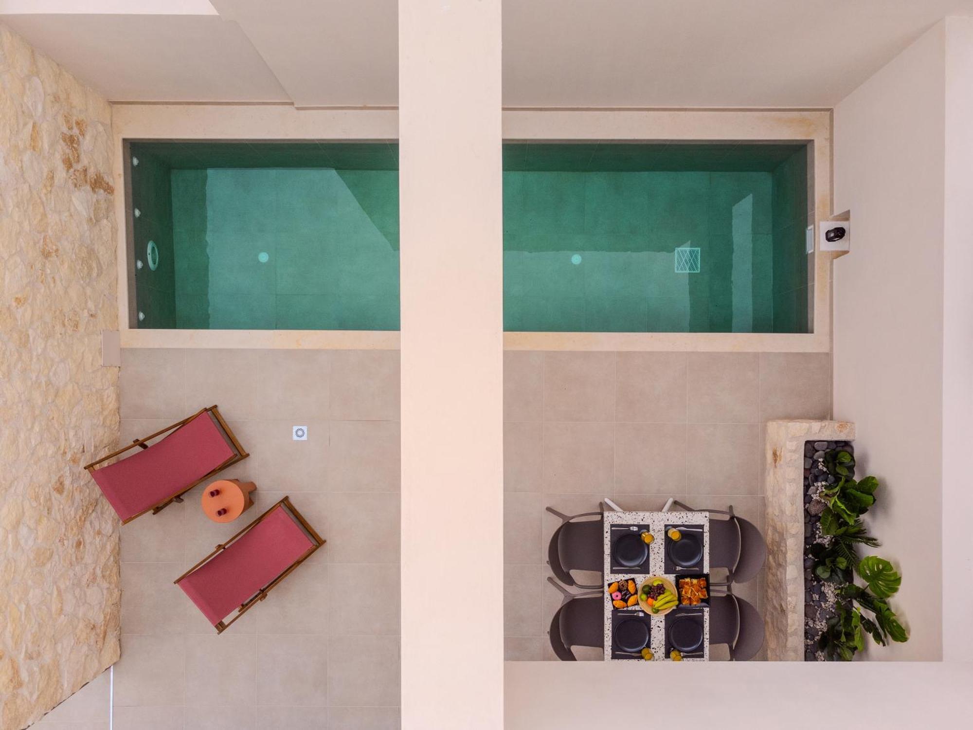 Sugarwhite Suites With Private Not Heated Pool Emporio  Exterior foto